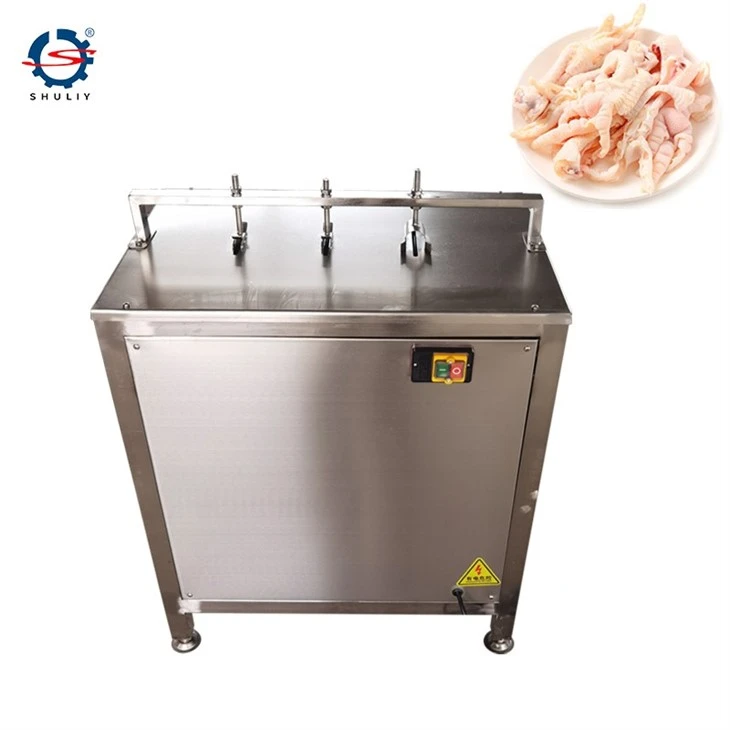 chicken feet opening machine
