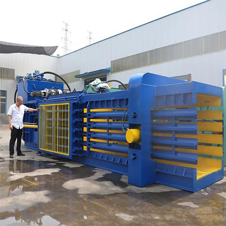 Horizontal hydraulic baler2