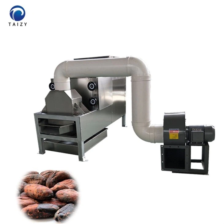 cocoa bean peeling machine