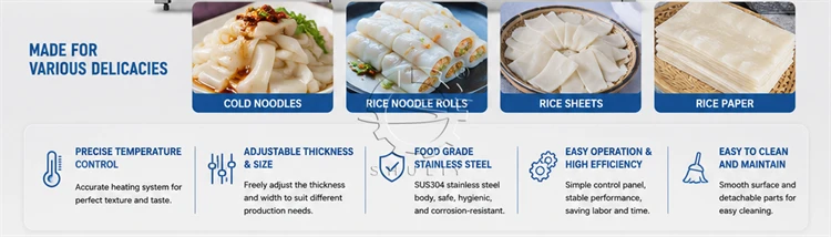 Flat Rice Noodles Machine suppliers