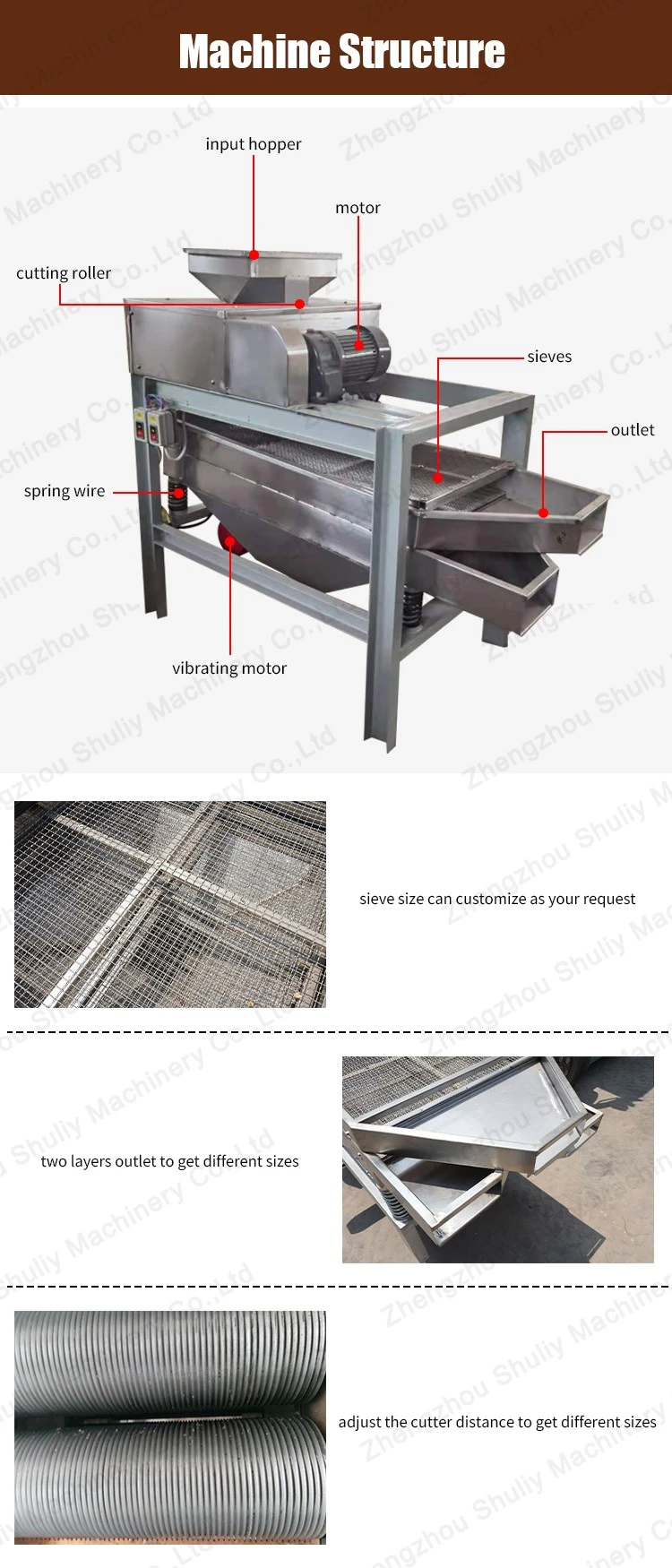 Almond Nut Cutting Dicer Machine Almond Nut Cutting Dicer Machine