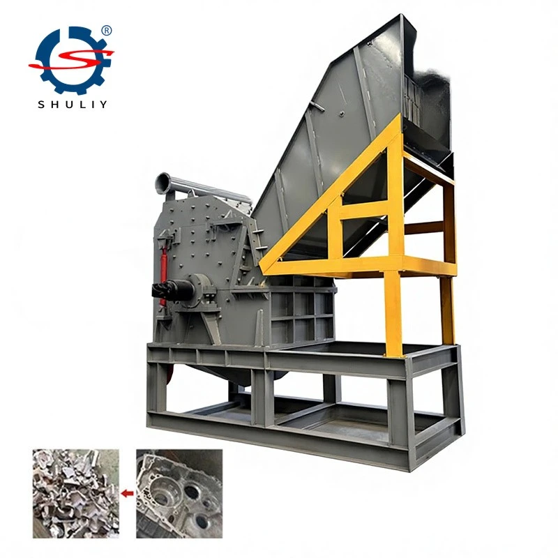 Scrap Metal Crusher Machine factory